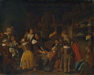Die Knabenschule (+ Die Madchenschule; 2 Works) by Jan Josef Horemans the Elder