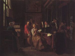 The Concert by Jan Josef Horemans the Elder