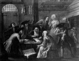 La Collecte Des Impote by Jan Josef Horemans the Elder