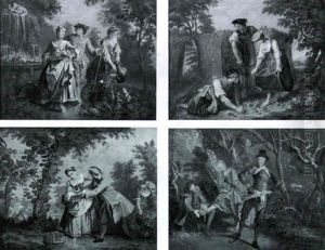 Les Quatre Saisons by Jan Josef Horemans the Elder