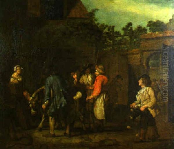 Escena De Pueblo - view 1