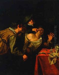 A Dentist's Surgery by Jan Josef Horemans the Elder