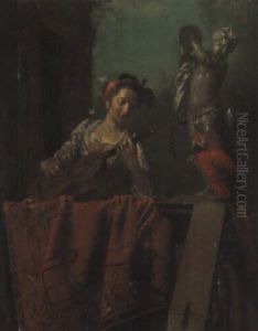La Guitariste Et Le Perroquet