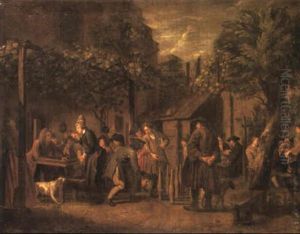 Courtyard Of An Inn
