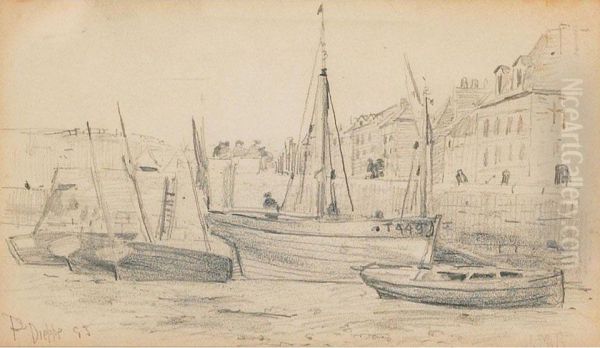 Wharf, Dieppe - view 1