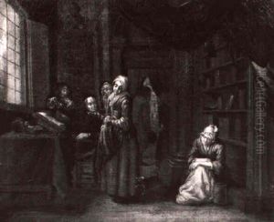 Besuch Beim Arzt by Jan Josef Horemans the Elder