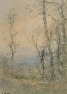 Trees At Dawn by James Macdonald Barnsley