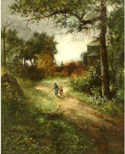 Promenade En Foret by James Macdonald Barnsley
