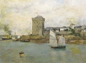 Tour De Solidor, France by James Macdonald Barnsley