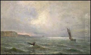 Sailing In The Harbour by James Macdonald Barnsley