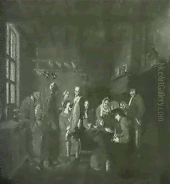 An Interior Of A Tavern - view 1