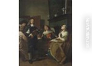 A Musical Evening by Jan Josef Horemans the Younger