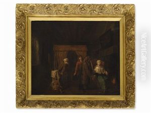 The Doctor Visit by Jan Josef Horemans the Younger