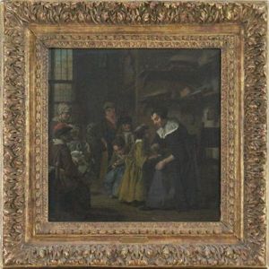 Dans La Salle De Classe Avec La Maitresse by Jan Josef Horemans the Younger