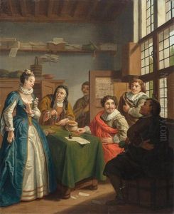 Der Geldverleiher by Jan Josef Horemans the Younger