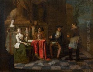Le Concert Impromptu by Jan Josef Horemans the Younger