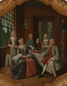 Un Dejeuner Au Homard by Jan Josef Horemans the Younger