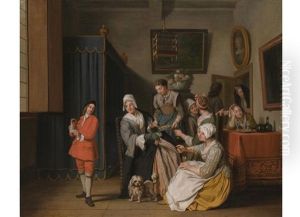 Der Dressierte Singvogel by Jan Josef Horemans the Younger