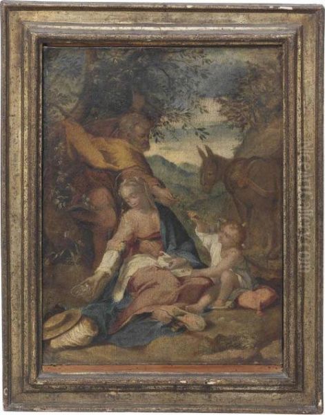 The Rest On The Flight To Egypt - view 1