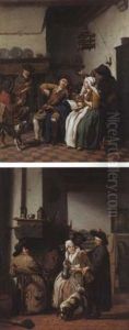 Scene D'interieur Paysan