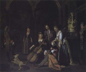 Le Concert by Jan Josef Horemans the Younger