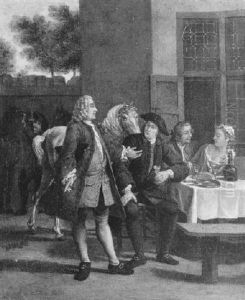 Vor Dem Wirtshaus by Jan Josef Horemans the Younger