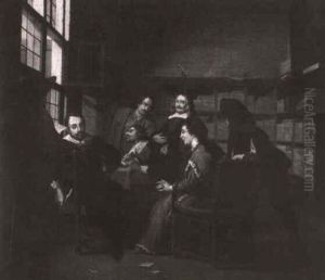 L'academie by Jan Josef Horemans the Younger