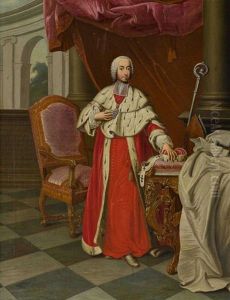 Kurfurst Clemens August Von Bayern by Pieter Jacob Horemans