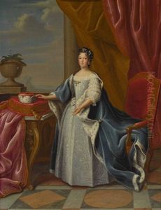 Kurfurstin Therese Kunigunde Von Bayern by Pieter Jacob Horemans