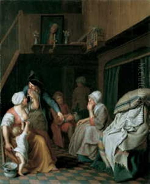 Hausliche Vertrautheit (+ Another Similar; Pair) - view 1