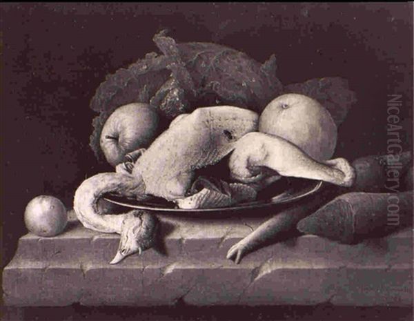 A Kitchen Still Life With A Goose - view 1