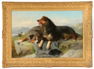 Highland Collies by George William Horlor