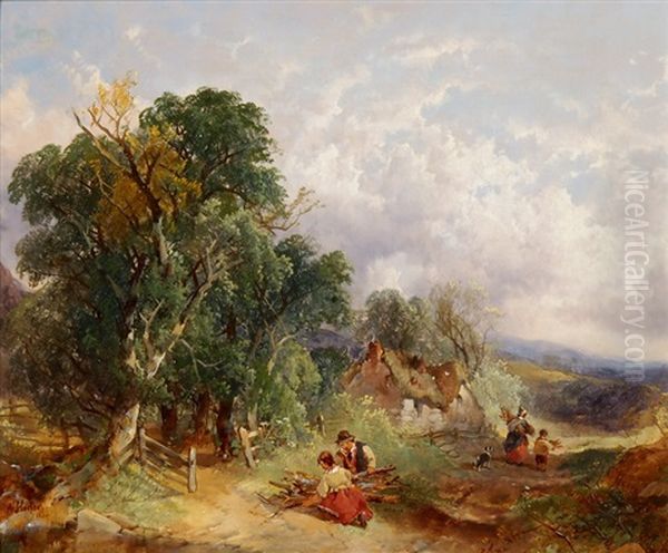 Landschaft Mit Reisigsammlern - view 1