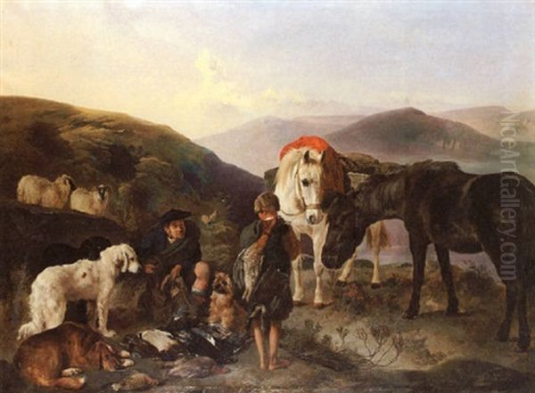 A Day's Sport In Perthshire: Preparing For The Return - view 1