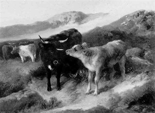 Cow And Calf - view 1