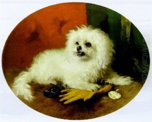 A Maltese Terrier by George William Horlor