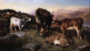 Highland Cattle by George William Horlor