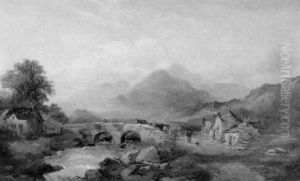 View Of Snowden, North Wales by Joseph Horlor