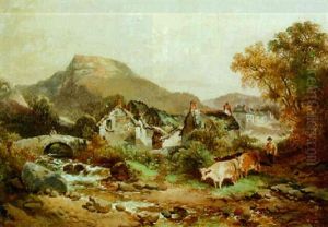 Cattle At A Ford Cattle At A Ford