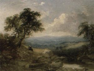 Near Llandwryst, Brecknockshire by Joseph Horlor