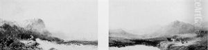 An Extensive Welsh Landscape by Joseph Horlor