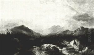 A Highland Stream by Joseph Horlor