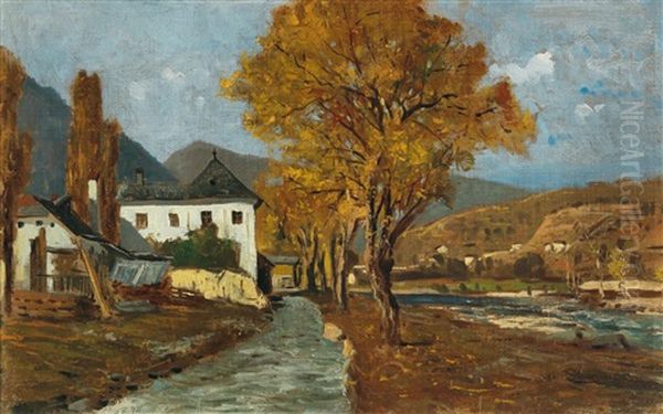 A View Of The Eisack Near Brixen - view 1