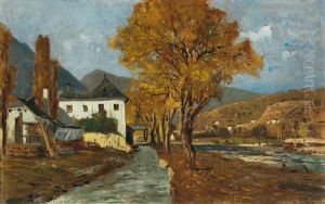 A View Of The Eisack Near Brixen