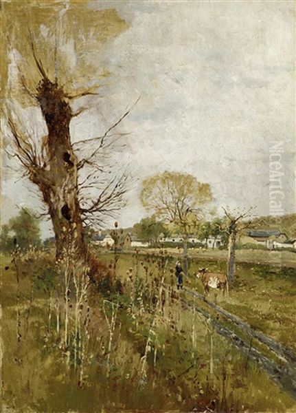 Ungarische Weidelandschaft Bei Godollo - view 1