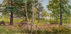 Das Heidekraut I, Waldrand Von Fontainebleau