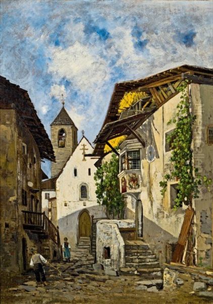 Blick Auf Die Margarethenkirche In Albeins Bei Brixen - view 1