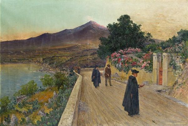 Der Atna (sonnenuntergang) - view 1