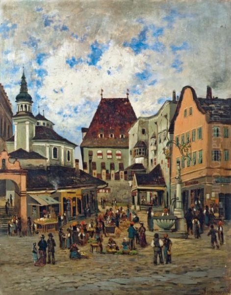 Oberer Stadtplatz In Hall - view 1
