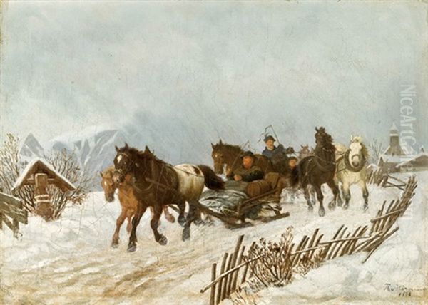 Schlittenfahrt - view 1